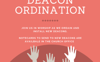 Deacon Ordination, Sunday, Jan. 30 at 11:00am–Postponed