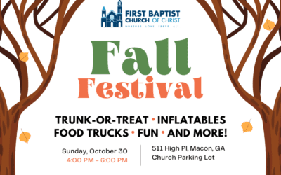 Fall Festival, Oct 30!