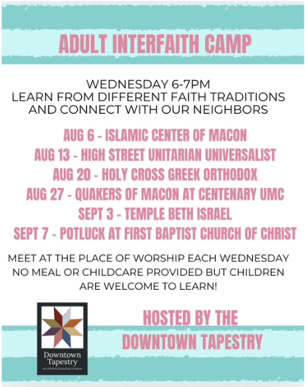 Adult Interfaith Camp